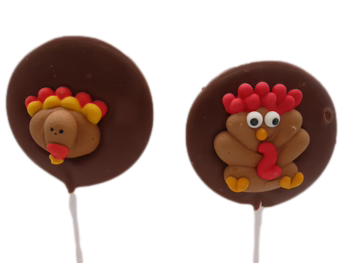 Turkey Frosting Lollipop